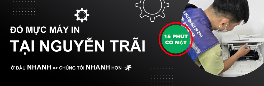 đổ mực máy in tại nguyễn trãi