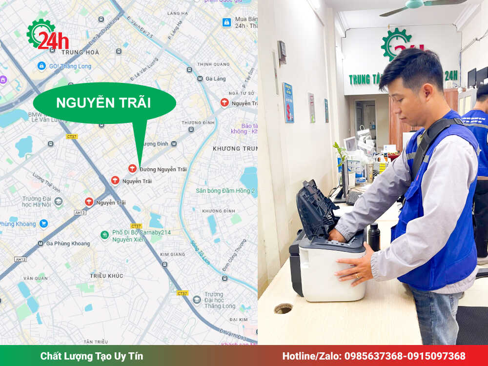 đổ mực máy in tại nguyễn trãi