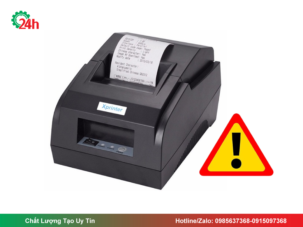Dấu Hiệu Nhận Biết Máy In Bill Không In Được
