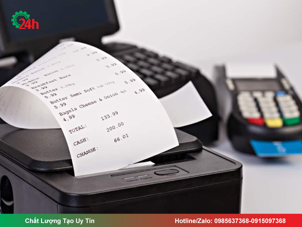 Máy in không nhận hóa đơn từ phần mềm