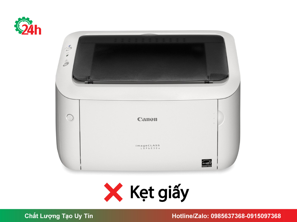 Dấu Hiệu Máy In Canon 6030 Bị Kẹt Giấy