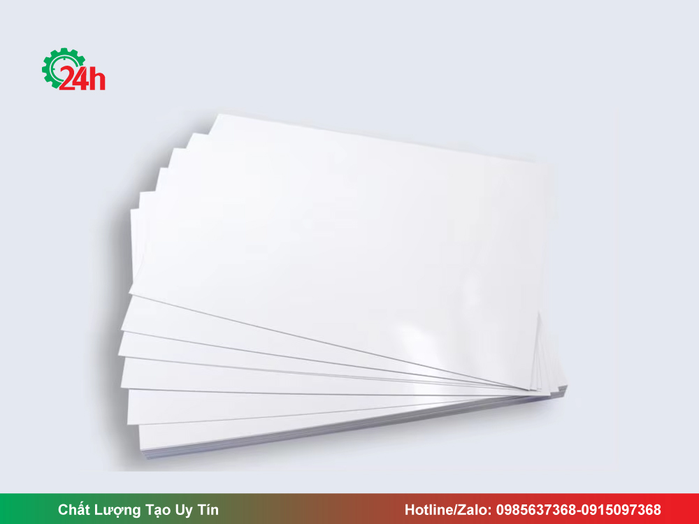 Sử dụng giấy đạt chuẩn