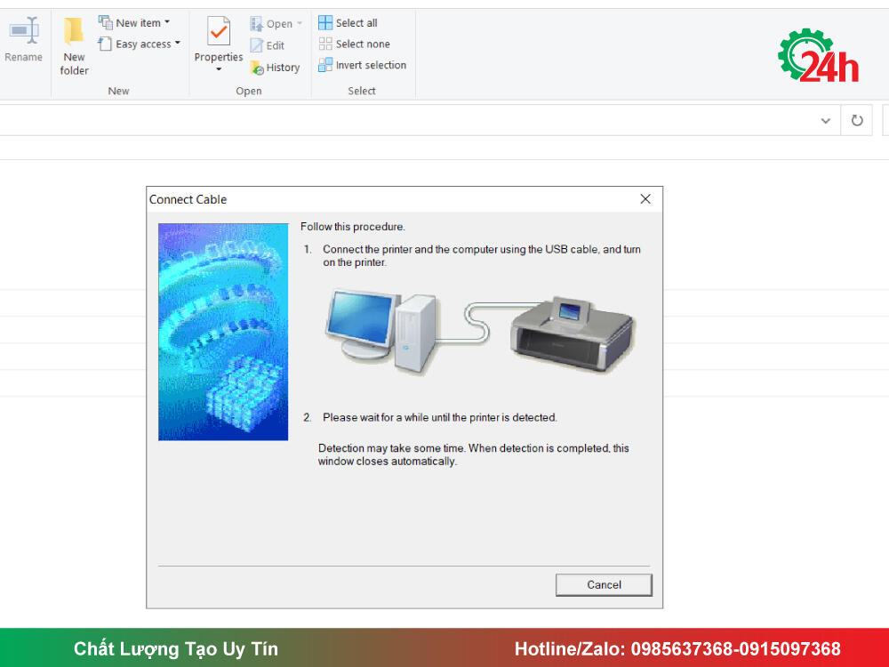 Cách Cài Đặt Máy In Canon Pixma IP2770