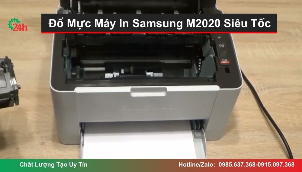 Đổ Mực Máy In Samsung M2020 Siêu Tốc