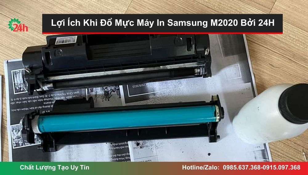 Lợi Ích Khi Đổ Mực Máy In Samsung M2020 tại 24h