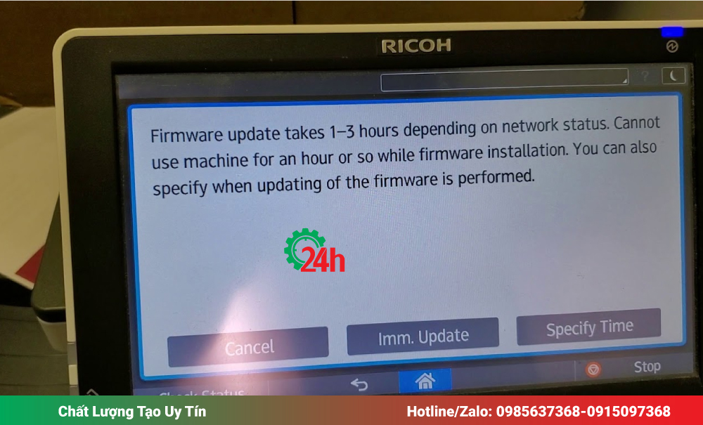 Cập Nhật Firmware