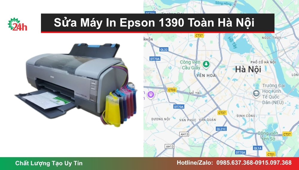 Sửa Máy In Epson 1390 Toàn Hà Nội