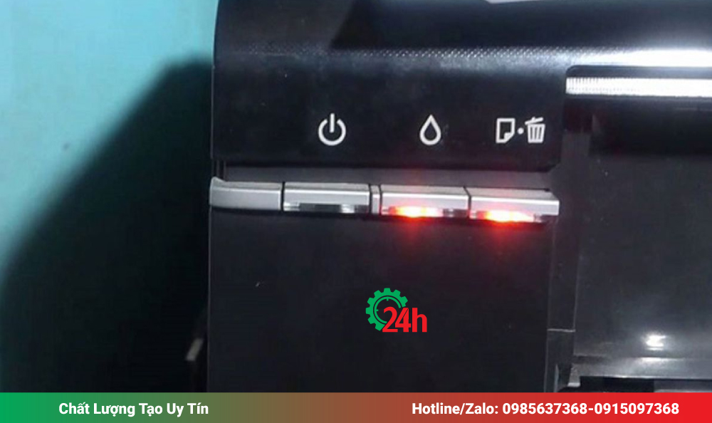 máy in màu epson l1300 lỗi 2 đèn đỏ