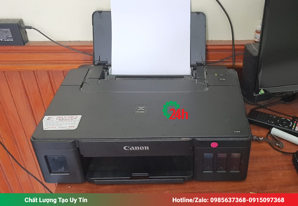 Khắc phục lỗi tràn mực thải Lỗi 5B00, 5800