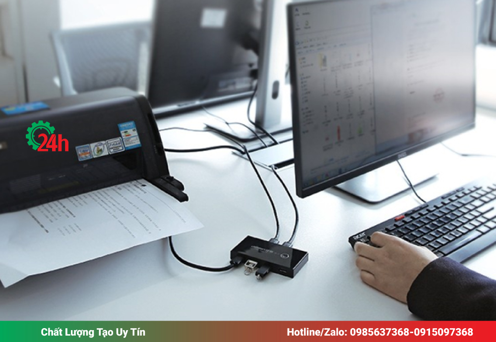 Đổi cổng USB trên máy tính