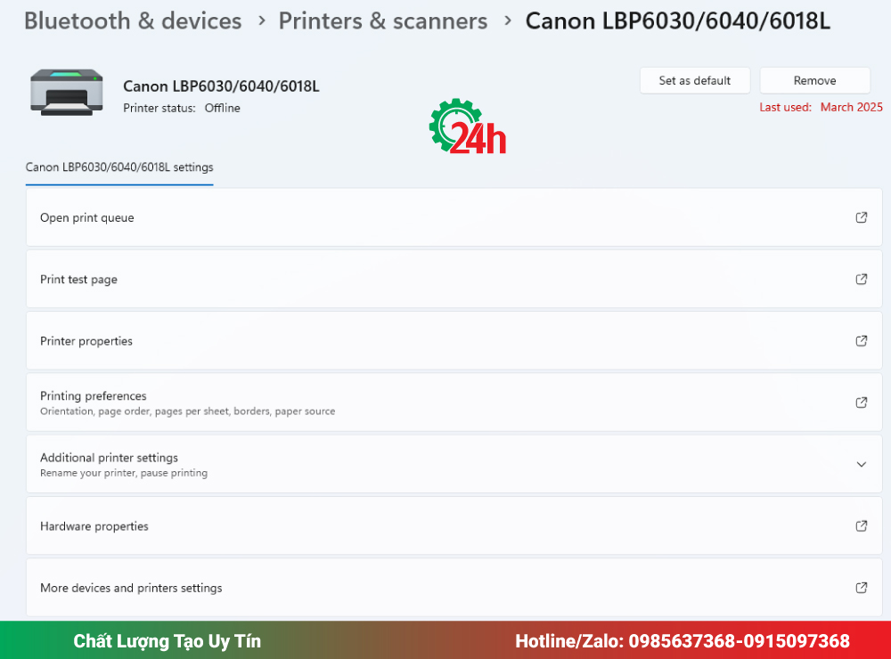 Gỡ Máy In Trong Windows Trước Khi Chỉnh Sửa Regedit