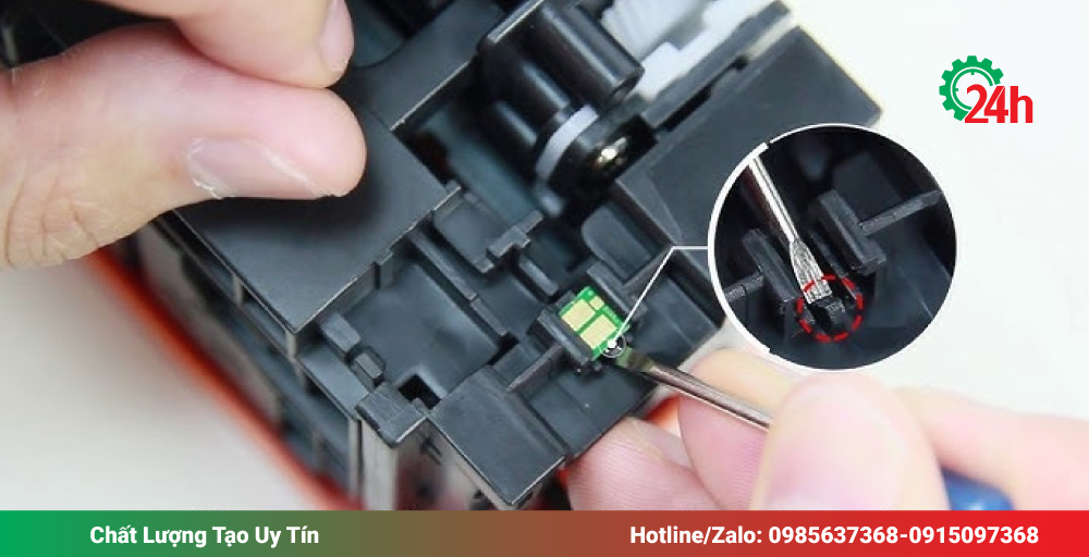 Kiểm tra chip và điểm tiếp xúc