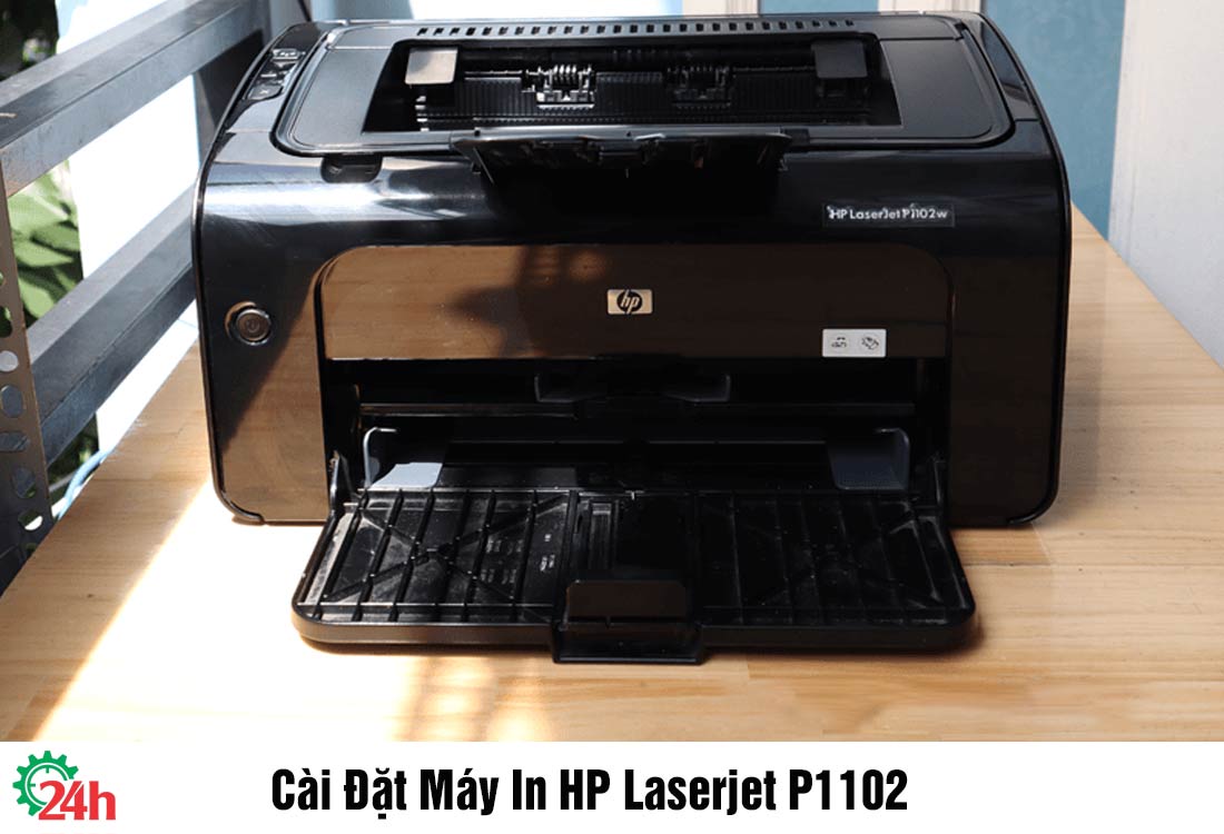 hướng dẫn cài đặt máy in HP Laserjet P1102