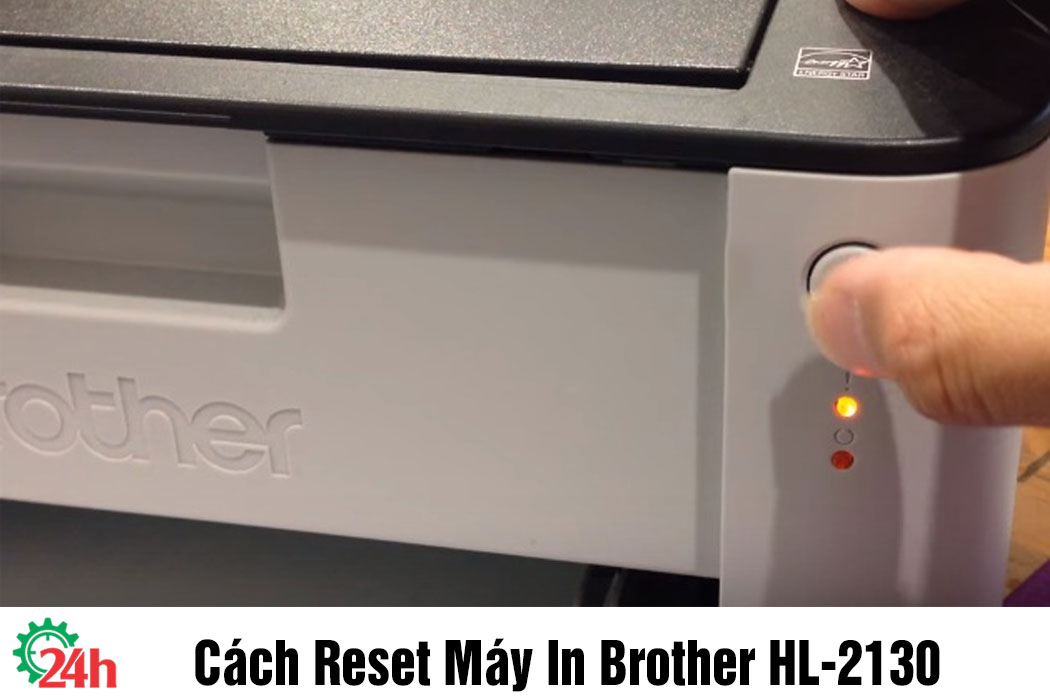 cách reset máy in Brother HL-2130