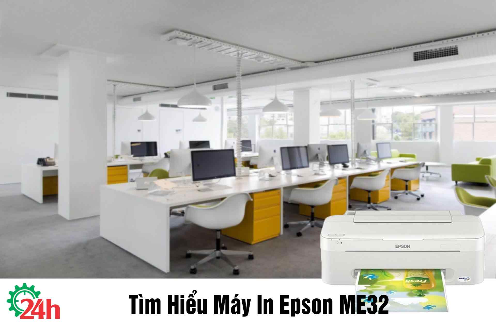tìm hiểu máy in Epson ME32