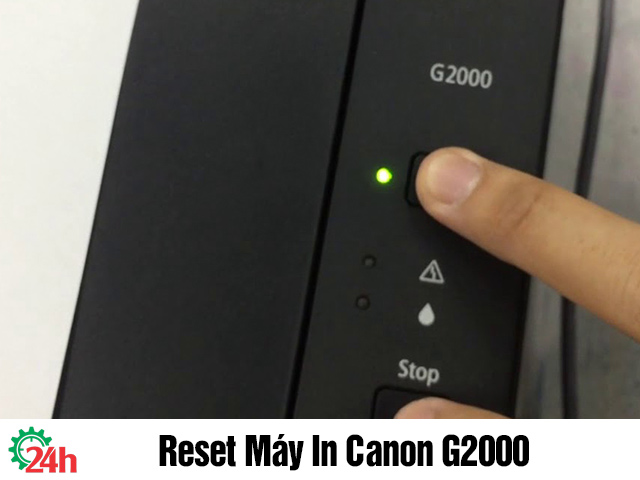 reset máy in Canon G2000