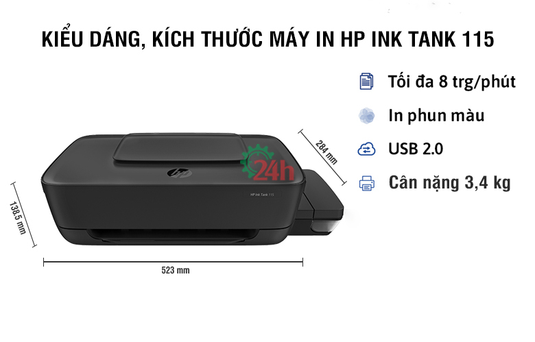 máy in HP Ink Tank 115