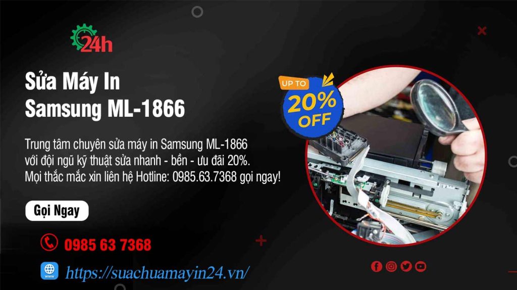 Sửa máy in Samsung ML-1866