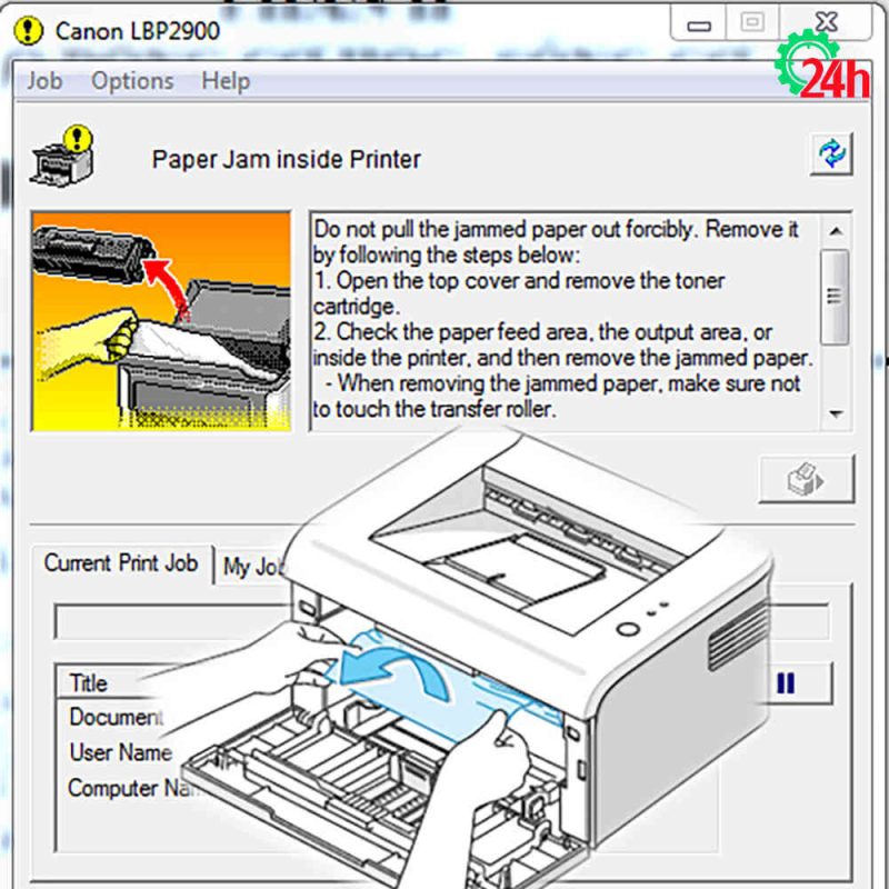 Jam Inside 5 Cách Sửa Máy In Báo Lỗi Paper Jam Inside Printer Tại Nhà