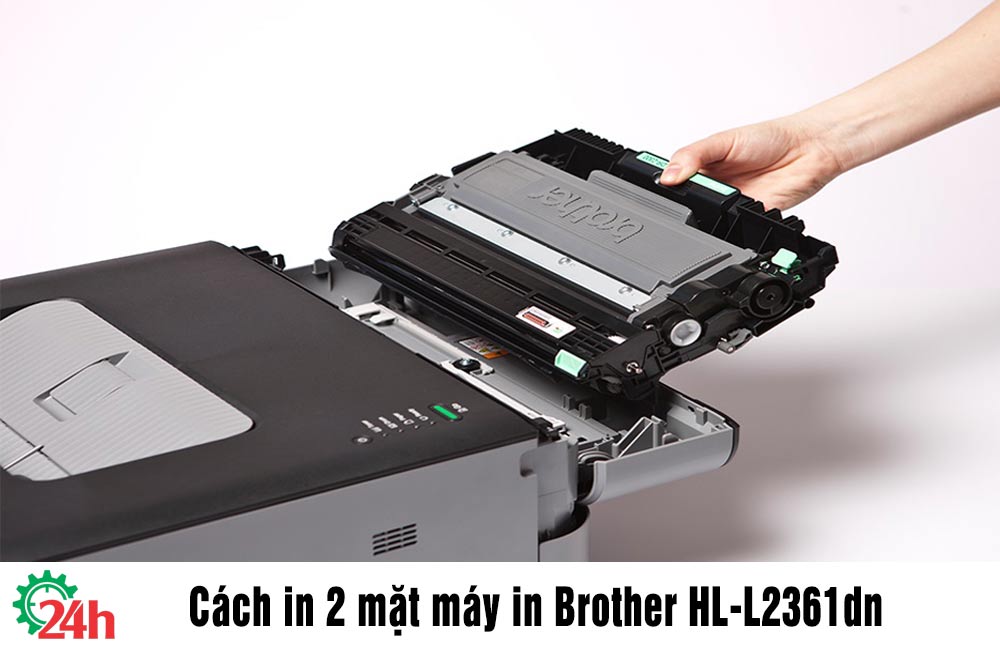 cách in 2 mặt máy in Brother HL-L2361dn