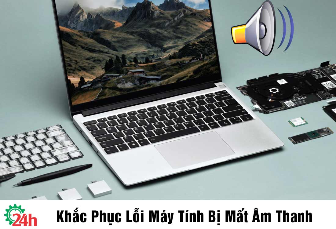 khắc phục lỗi máy tính bị mất âm thanh