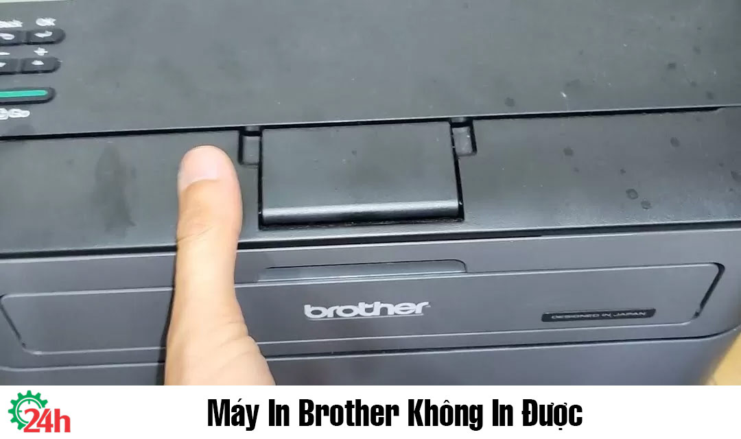 máy in Brother không in được