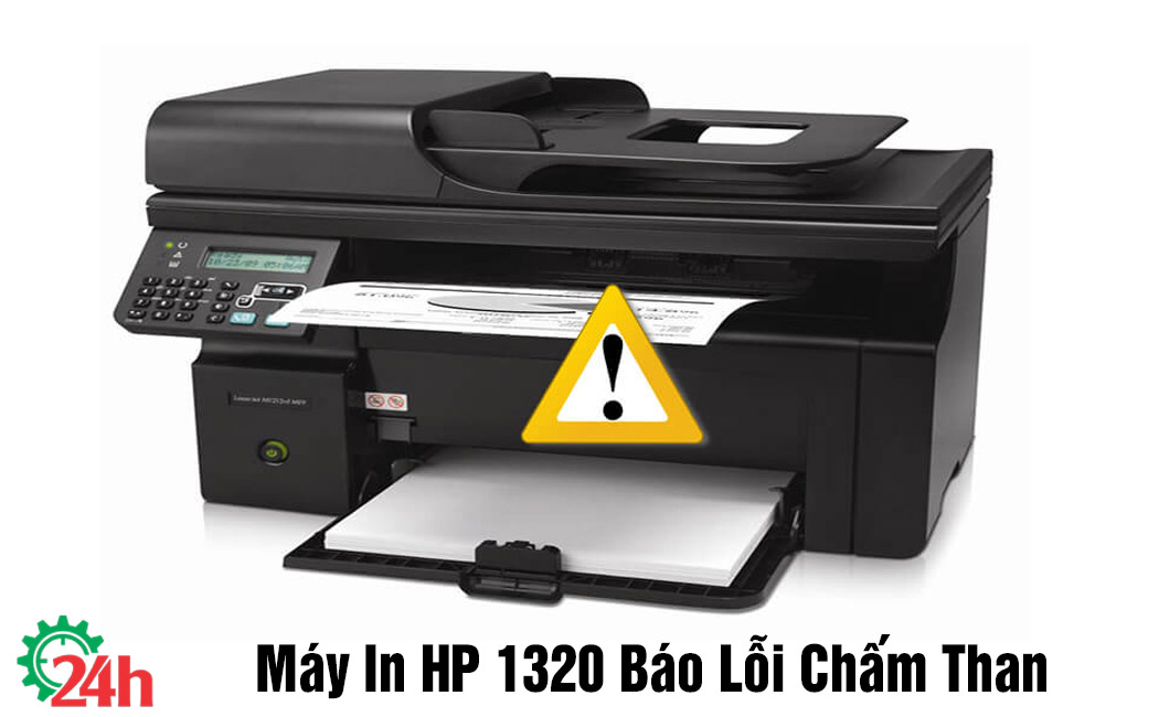 máy in HP 1320 báo lỗi chấm than