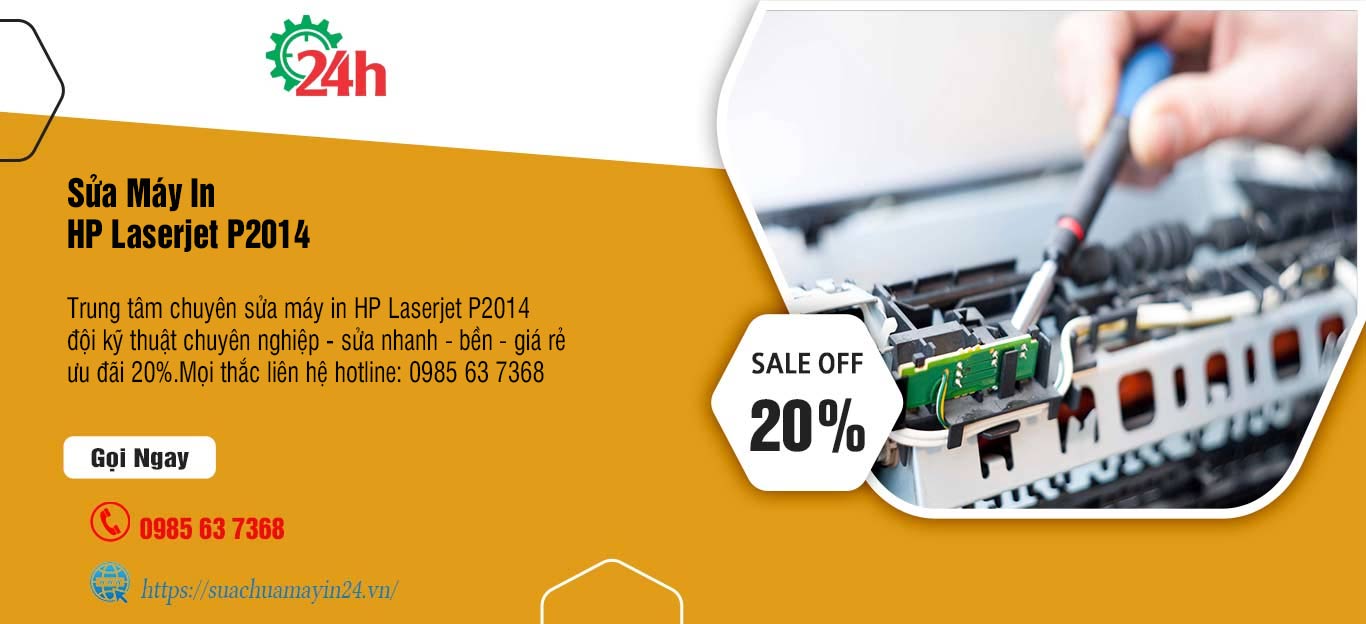 Sửa máy in HP Laserjet P2014