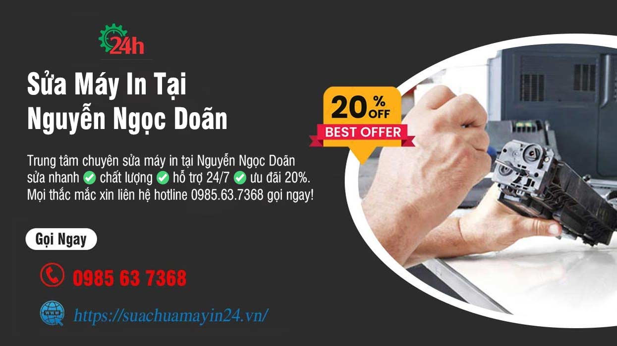 Sửa máy in tại Nguyễn Ngọc Doãn