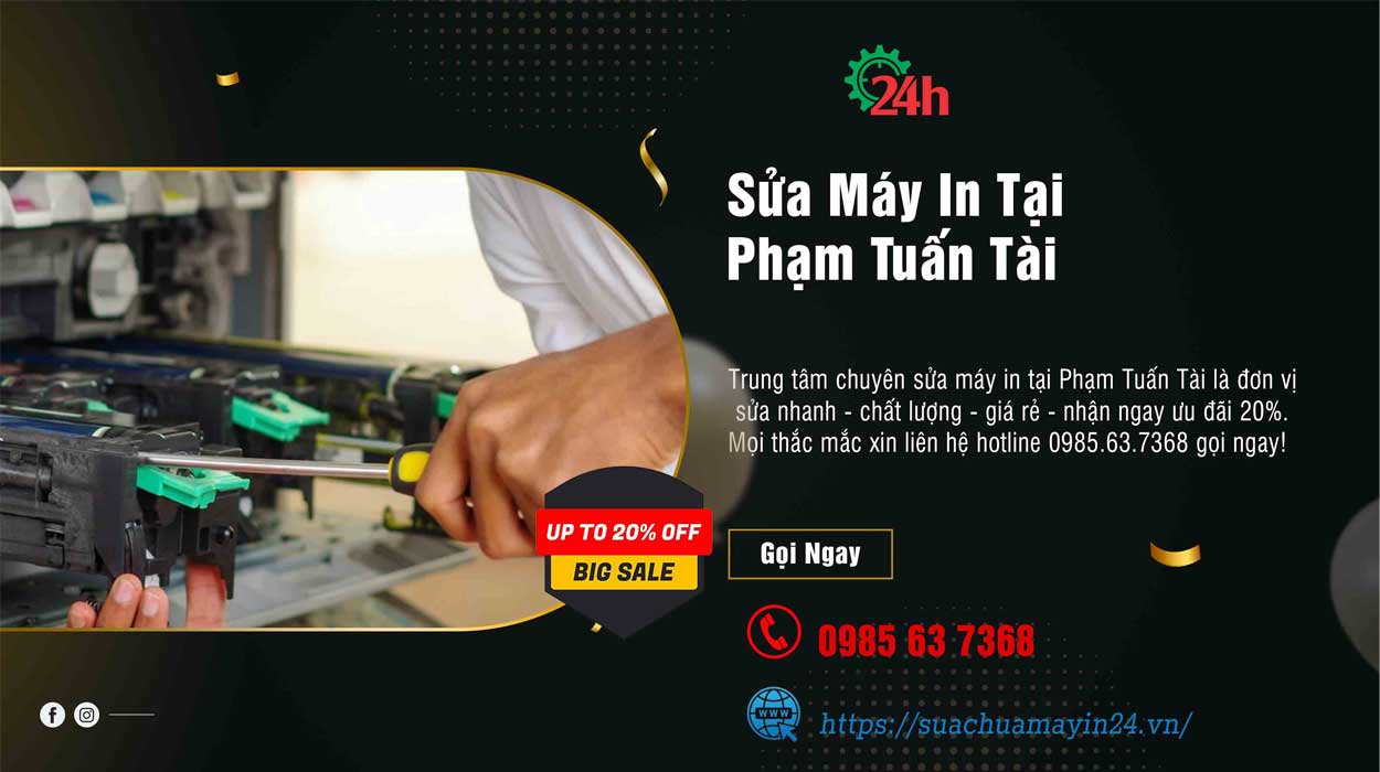 sửa máy in tại Phạm Tuấn Tài