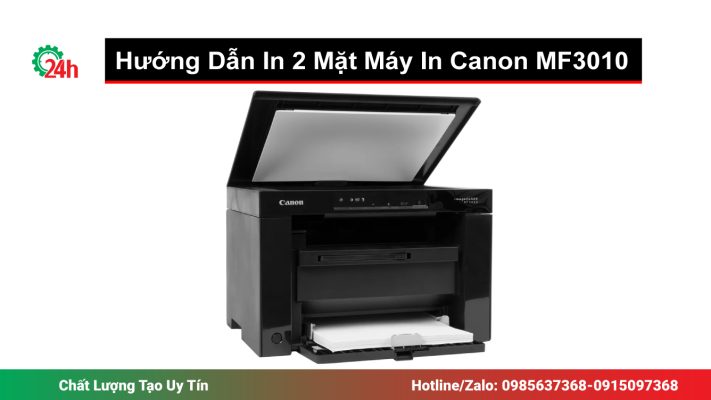 Hướng Dẫn In 2 Mặt Máy In Canon MF3010
