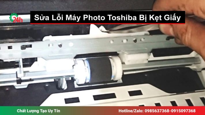 Sửa Lỗi Máy Photo Toshiba Bị Kẹt Giấy